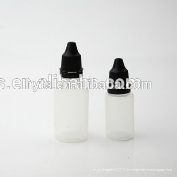 Flacon compte-gouttes en plastique de 15 ml